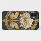 Elegantes Blumendesign Case-Mate iPhone Hülle (Rückseite (Horizontal))