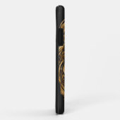 Elegantes Blumendesign Case-Mate iPhone Hülle (Hinten/Rechts)