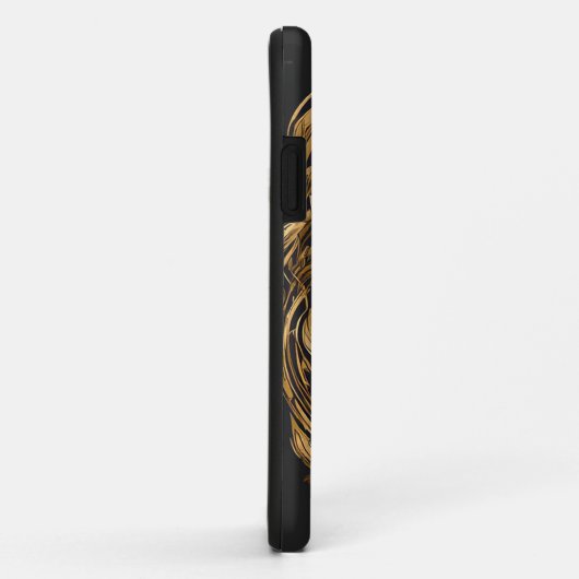 Elegantes Blumendesign Case-Mate iPhone Hülle (Hinten/Rechts)