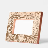 Elegantes Blumendesign Geätzte Rahmen (Links)