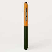 Elegantes Blumendesign in Grün und Gold Case-Mate iPhone Hülle (Hinten/Links)