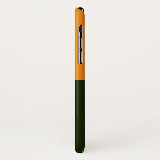 Elegantes Blumendesign in Grün und Gold Case-Mate iPhone Hülle (Hinten/Links)