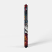 Elegantes Blumendesign mit farbenfrohen Florets Samsung Galaxy Hülle (Rechte Seite)