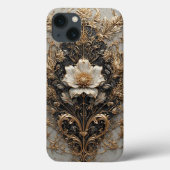 Elegantes Blumendesign mit Verzierten Mustern Case-Mate iPhone Hülle (Rückseite)