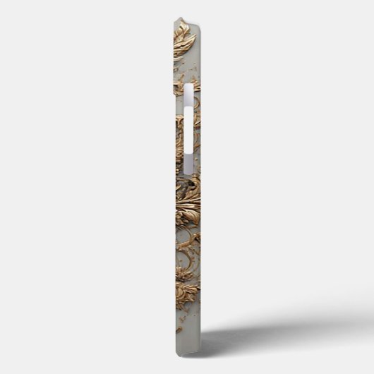 Elegantes Blumendesign mit Verzierten Mustern Case-Mate iPhone Hülle (Rückseite / Links)