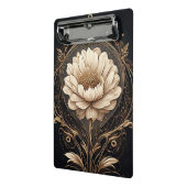 Elegantes Blumendesign mit Verzierten Mustern Mini Klemmbrett (Gewinkelt2)