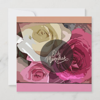 Elegantes Blumendesign nach der Karte