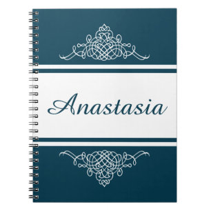 Elegantes Blumendesign Notizblock