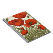 Elegantes Blumendesign Notizblock (Rechte Seite)