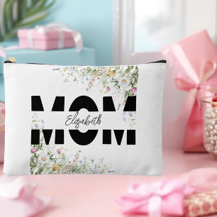 Elegantes Blumenetui MOM personalisiert Zubehörtasche