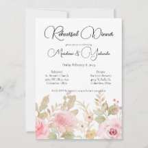 Elegantes Blumenfest Probe Dinner