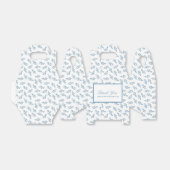 Elegantes Blumengartenmuster Personalisiert Geschenkschachtel (Ungefaltet)