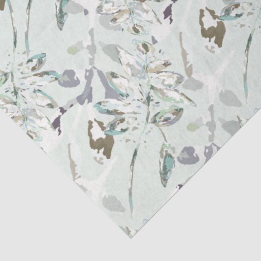 Elegantes Blumengeflechtpapier Seidenpapier (Ausschnitt)