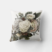 Elegantes Blumengeschenk Kissen (Rückseite)