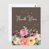 Elegantes Blumengeschenk oder Freundlichkeit Viele Postkarte (Vorne/Hinten)