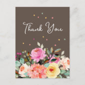 Elegantes Blumengeschenk oder Freundlichkeit Viele Postkarte (Vorderseite)