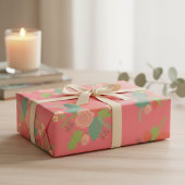 Elegantes Blumengeschenksortiment Geschenkpapier Set