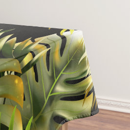 Elegantes, blumengeschmücktes Wasserfarbenmuster Tischdecke