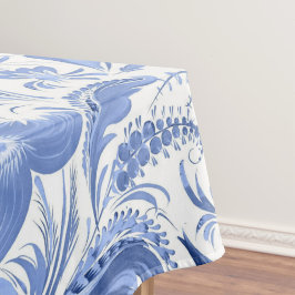 Elegantes, blumengeschmücktes Wasserfarbenmuster Tischdecke