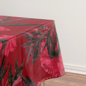 Elegantes, blumengeschmücktes Wasserfarbenmuster Tischdecke