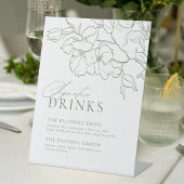 Elegantes Blumengeschoss Grün Moderne Signature Dr Sockelschild