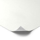 Elegantes Blumenmädchen mit Salbeibogen gerahmtes  Poster (Ecke)