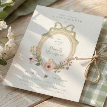 Elegantes Blumenmädchen Salbei-Schleife gerahmte B