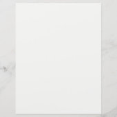 Elegantes Blumenmenü (Rückseite)