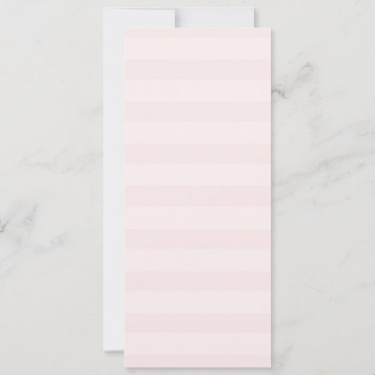 Elegantes Blumenmenü am Muttertag Einladung (Rückseite)