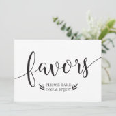 Elegantes Blumenmotiv-Dekor Einladung (Stehend Vorderseite)