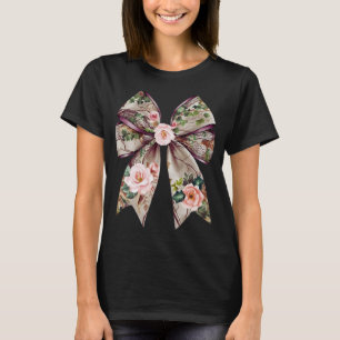 Elegantes Blumenmotiv - Romantische Natur-Inspir T-Shirt