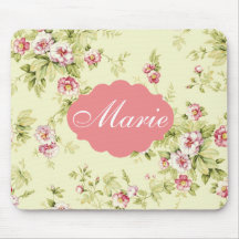 Elegantes Blumenmousepad