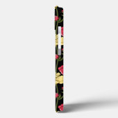 Elegantes Blumenmuster 2 Case-Mate iPhone Hülle (Rückseite / Links)