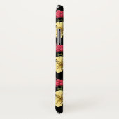 Elegantes Blumenmuster 2 Case-Mate iPhone Hülle (Hinten/Rechts)