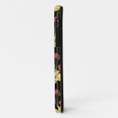 Elegantes Blumenmuster 2 Case-Mate iPhone Hülle (Hinten/Links)