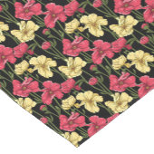 Elegantes Blumenmuster 2 Kurzer Tischläufer (Ecke)