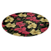 Elegantes Blumenmuster 2 Schneidebrett (Ecke)