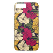 Elegantes Blumenmuster Case-Mate iPhone Hülle (Rückseite)