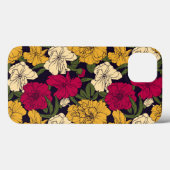 Elegantes Blumenmuster Case-Mate iPhone Hülle (Rückseite (Horizontal))