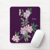 Elegantes Blumenmuster der empfindlichen Mousepad (Mit Mouse)