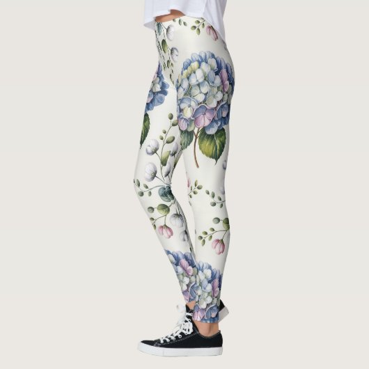 Elegantes Blumenmuster Leggings (Links)