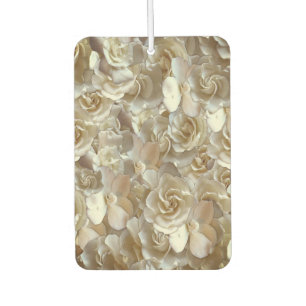 Elegantes Blumenmuster-Rose Petal-Muster Autolufterfrischer