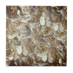 Elegantes Blumenmuster-Rose Petal-Muster Fliese