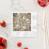 Elegantes Blumenmuster-Rose Petal-Muster Serviette (Beispiel)