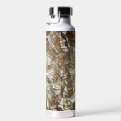 Elegantes Blumenmuster-Rose Petal-Muster Trinkflasche (Rechts)