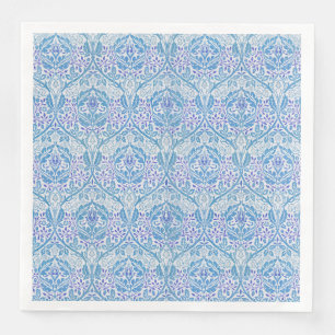Elegantes Blumenmuster Serviette