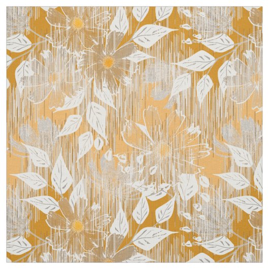 Elegantes Blumenmuster. Stoff (Muster)