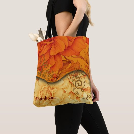 Elegantes Blumenmuster Tasche (Von Nahem)