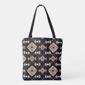 Elegantes Blumenmuster Tasche (Rückseite)