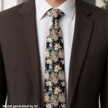 Elegantes Blumenmuster Trend Botanisch